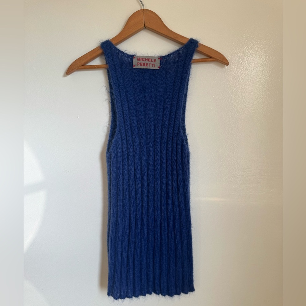 Vintage rare 90s Michele Pesetti 100% wool top